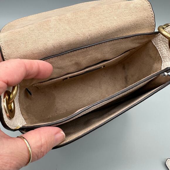 Leather Coach Kleo 17 Convertible Purse Bag & Mini Skinny ID Card Case - Picture 4 of 13